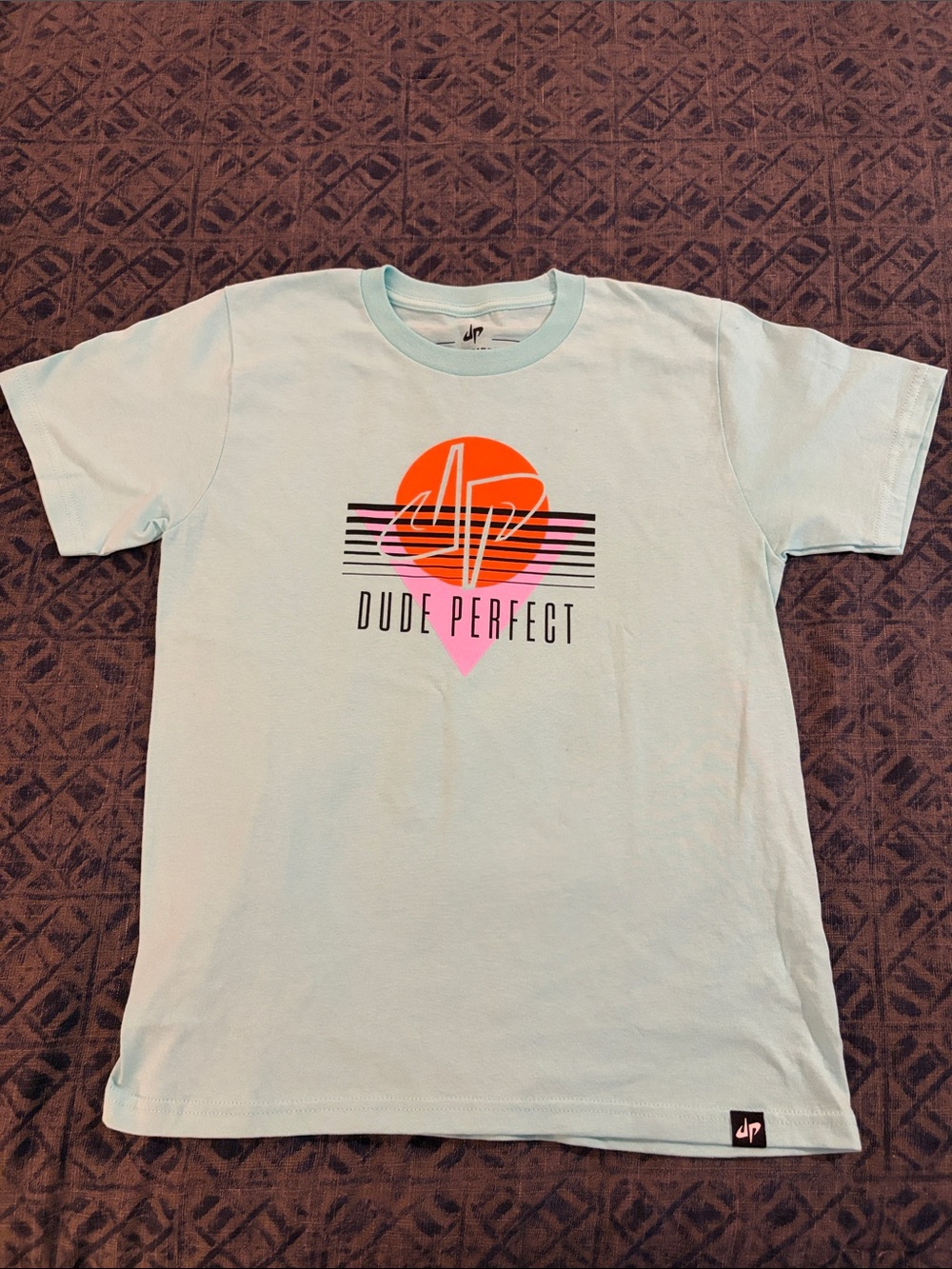 Dude Perfect Mint Short Sleeve Logo Tee